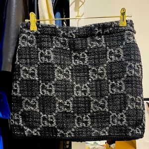 Gucci Tweed Skirt